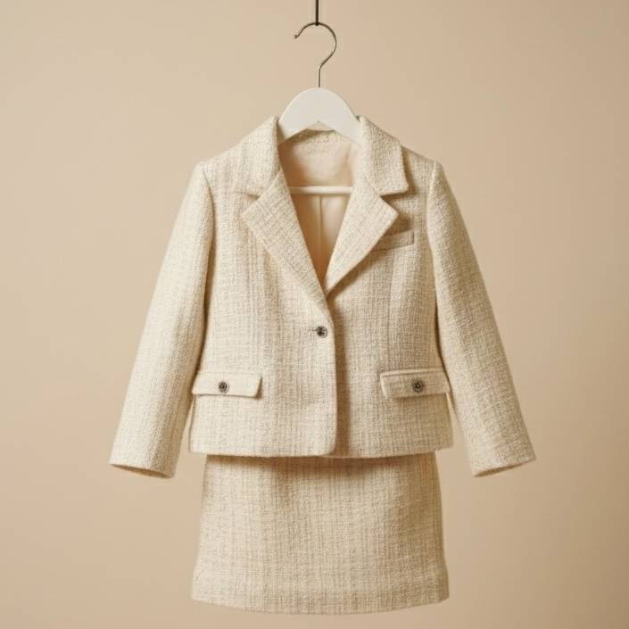 Chantilly | Girl’s Winter Tweed Skirt